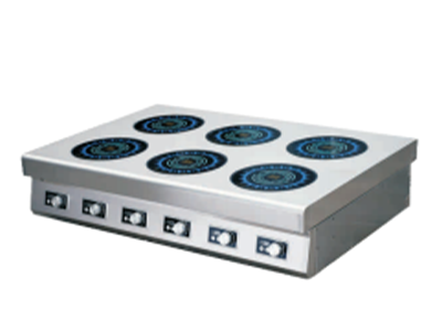 電磁臺式六頭煲仔爐